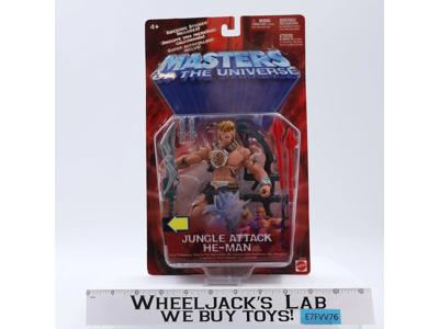 Jungle Attack He-Man 200X Masters Of The Universe MOTU 2002 Mattel NEW SEALED