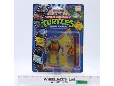 Movie Star Don Teenage Mutant Ninja Turtles TMNT 1991 Playmates MOSC New Sealed