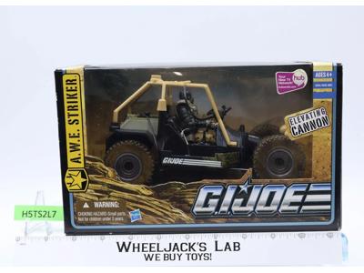 A.W.E. Striker W/ Night Fox Officer GI Joe POC 2010 Hasbro NEW MISB SEALED