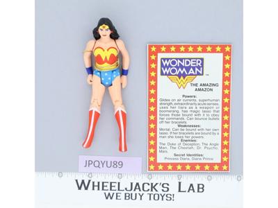 Wonder Woman Complete Super Powers DC Comics Kenner 1984 Vintage Action Figure