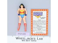 Wonder Woman Complete Super Powers DC Comics Kenner 1984 Vintage Action Figure