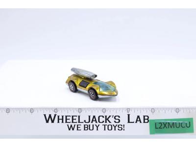 Rocket-Bye-Baby Yellow 1970 1971 Redline Hot Wheels Mattel Vintage RL Hong Kong