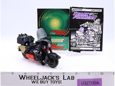 G2 Road Pig Laser Cycles 100% Complete 1994 Hasbro Transformers Figure WORKS