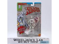The Silver Surfer Marvel Super Heroes 1990 Toybiz Vintage Action Figure MOSC