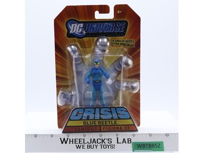 Blue Beetle DC Universe Crisis Series 2009 Mattel Action Figure NEW SEALED