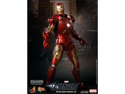 MMS185 Iron Man Mark 7 Avengers Sideshow Exclusive Hot Toys 1:6 NEW SEALED