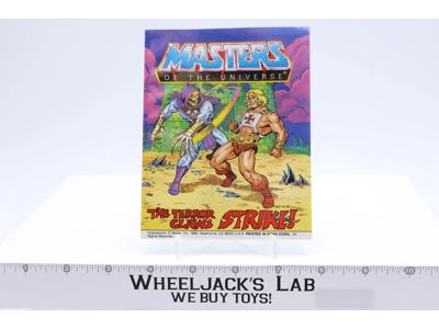 The Terror Claws Strike! Mini Comic Book MOTU Masters of the Universe 1985