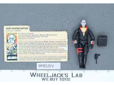 Destro V1 100% Complete G.I. Joe 1983 Hasbro Vintage Action Figure