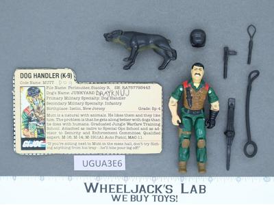 Mutt V1 100% Complete G.I. Joe 1984 Hasbro Vintage Action Figure