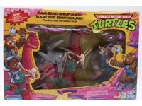 Cave Beast Bebop & his Bodacious Brontosaurus TMNT 1994 Playmates NEW SEALED