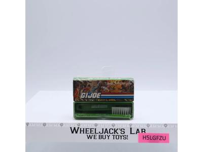 Travel Tooth Brush GI Joe 1986 Hasbro NEW SEALED