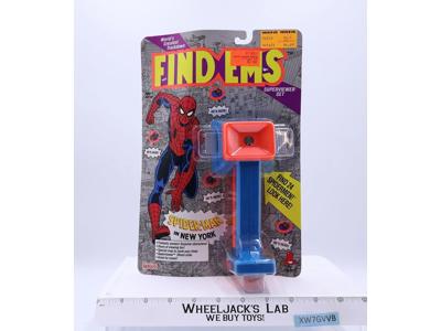 Spiderman FIND EMS Superviewer Set Galoob 1992 Marvel NEW MOSC