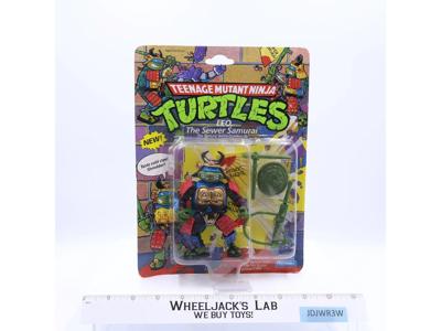 Leo The Sewer Samurai Teenage Mutant Ninja Turtles TMNT 1990 Playmates NEW MOSC