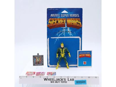Electro 100% Complete Marvel Secret Wars European 1984 Mattel Action Figure