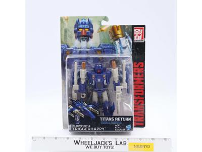 Blowpipe & Triggerhappy Transformers Titans Return 2016 Hasbro NEW SEALED