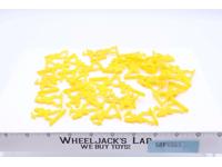 Lot of 38 Yellow Roman Toy Soldiers W/Sword & Shield 1970s Lucky Products