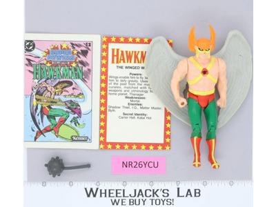 Hawkman 100% Complete DC Comics Kenner Super Powers 1984 Vintage Action Figure