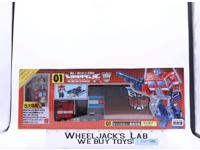 Optimus Prime #01 Transformers Reissue 2002 Takara Action Figure NEW SEALEd