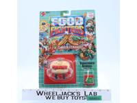 Burgerdier General Food Fighters 1988 Mattel Vintage Action Figure MOSC SEALED