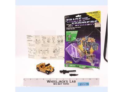 Swindle 100% Complete W/CARDBACK & BUBBLE 1986 G1 Transformers Action Figure