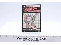 Inferno Action Figure Vintage Instruction Manual 1985 Hasbro G1 Transformers