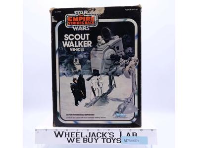 Scout Walker AT-ST 100% Complete W/ Box Star Wars ROTJ 1980 Kenner Vehicle