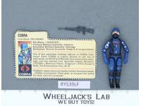 Cobra V1.5 Swivel Arms 100% Complete G.I. Joe 1983 Hasbro Vintage Action Figure