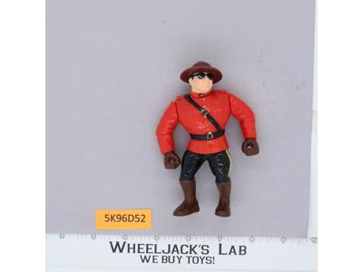 The Mountie WWF WWE Wrestling Hasbro Titan Sports 1993 Vintage Action Figure