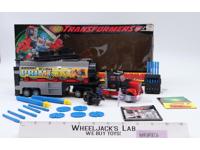 Laser Optimus Prime W/Box 100% Complete G2 Transformers 1994 Vintage Figure