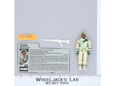 Iceberg V1 100% Complete G.I. Joe 1986 Hasbro Vintage Action Figure