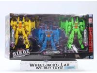 Acid Storm Ion Storm Nova Storm Transformers Siege WFC Hasbro 3-Pk NEW SEALED
