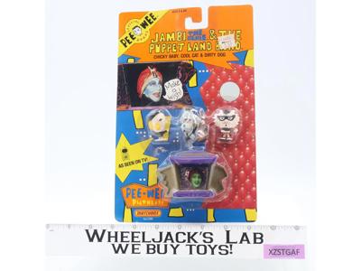 Jambi the Genie & the Puppet Land Band Pee-Wee's Playhouse 1988 Matchbox SEALED