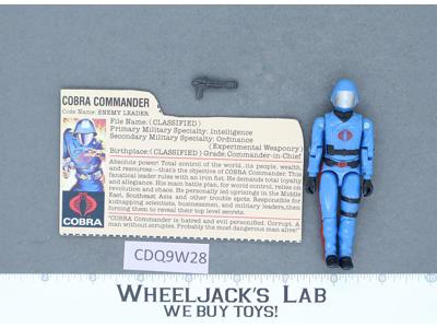 Cobra Commander V1.5 100% Complete G.I. Joe 1983 Hasbro Vintage Action Figure