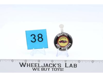Silhouette BUTTON W/TAB 1967 Hot Wheels Mattel Vintage Redline