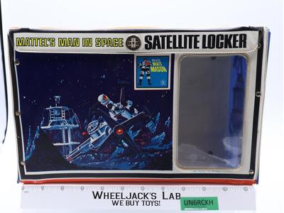 Satellite Locker Carry Case Major Matt Mason Man in Space 1967 Mattel Vintage