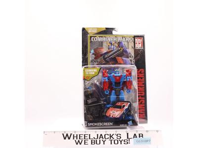 Smokescreen W/ Comic Transformers Combiner Wars 2015 Hasbro Figure NEW SEALED