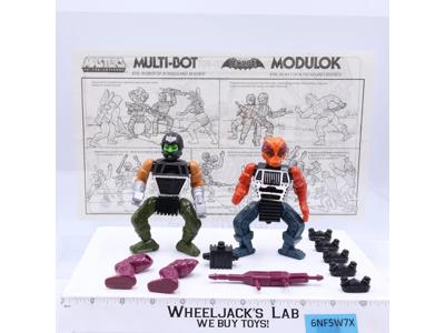 Multi-Bot 100% Complete He-Man Masters of the Universe MOTU Mattel 1986 Vintage