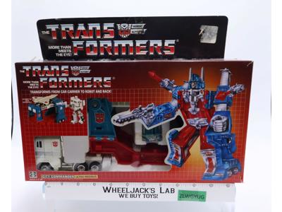 Ultra Magnus RT 100% Complete W/ BOX & INSERT Vintage G1 Transformers Figure