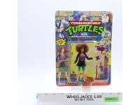April Ravishing Reporter Teenage Mutant Ninja Turtles TMNT 1992 UNPUNCHED MOSC