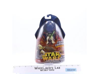 Yoda Star Wars Revenge of the Sith 2005 Hasbro Action Figure NEW SEALED
