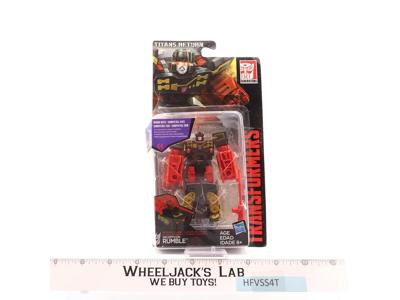 Rumble Transformers Generations Titans Return 2015 Hasbro NEW MOSC SEALED