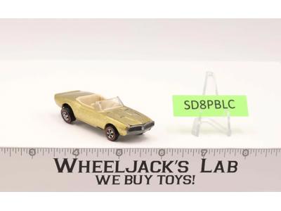 Custom Firebird Titanium Light Gold 1968 Redline Hot Wheels Mattel Redline RL