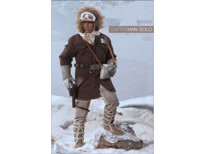 #21341 Captain Han Solo Hoth Brown Jacket Star Wars Sideshow 1:6 NEW SEALED