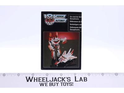 Catalog Phamphlet Booklet CEJI G1 Transformers 1986 Hasbro Action Figure