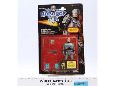 Ultra Police Leader RoboCop Repeat Cap Firing 1988 Kenner Vintage MOSC Sealed