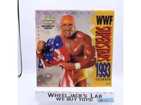 WWF Wrestling Superstars 1993 Calendar Hulk Hogan Randy Savage Vintage