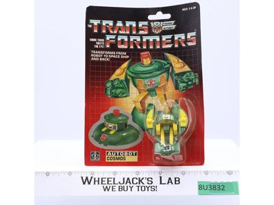 Cosmos MOSC NEW Sealed 1986 Vintage Hasbro G1 Transformers Action Figure