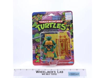 Michaelangelo 10 Back Teenage Mutant Ninja Turtles TMNT Playmates 1988 MOSC