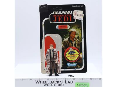 Han Solo Trench 100% Complete 77 Back-A Star Wars ROTJ 1983 Kenner NO REPRO