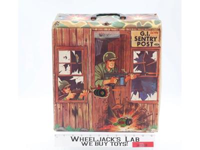 G.I. Sentry Post Carry Case GI Joe 1960s Ideal Vintage 12" Accessory Case